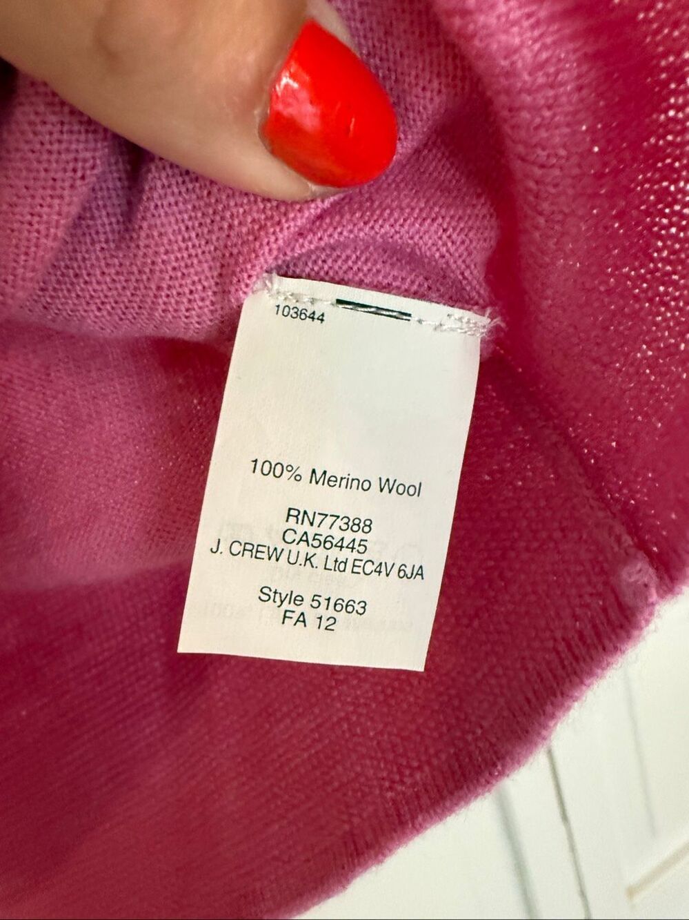 J.crew 100% merino wool turtleneck sweater M - Picture 4 of 8
